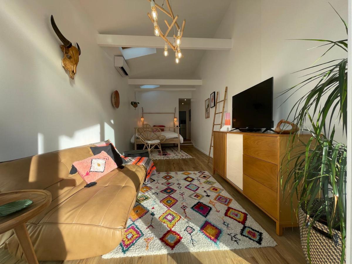 Grand Studio Avec Terrasse Capbreton Wifi, Netflix Luaran gambar